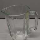 Replacement 5 cup Glass jar, Compatible with BLACK+DECKER Countertop Blender with 5-Cup Glass Jar, 10-Speed Settings, Black, BL2010BG And BLACK+DECKER Crush Master 10-Speed Blender, Black, BL2010BP