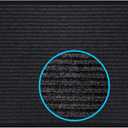LuxUrux Durable Rubber Door Mat, Heavy Duty Doormat, Indoor Outdoor, Easy Clean, Waterproof, Low-Profile Mats for Entry, Patio, Garage, High Traffic Entrance Ways (3 x 5 Feet, Black) (Striped Black)