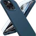 for iPhone 15 Pro Case Liquid Silicone Slim Shockproof Protective Cover 6.1 Inch Anti-Scratch Drop Protection,Cobalt Blue