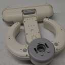 IvyWind Baby Shower Stand, Wall-Mounted Baby Bath Stand Support for 6-36 Months, Foldable Shower Standing Bath for Toddler, Easy to Install, Adjustable Height, Gray