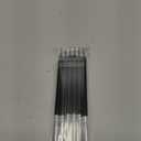 Artdone Nail Dotting Tools 6PCS Double-ended Nail Art Brushes Kit Nail Art Gel Polish Liner Brushes Design Pen For Nail Drawing And Nail Paint Brushes Small Detail Brushes (Black)