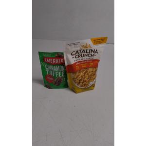 Emerald Nuts Cinnamon Toffee Pecans (1-Pack) | 5oz Best By Sep 06 2025, Catalina Crunch Protein Cereal | Sugar Free Breakfast Cereal with 11g of Protein | Gluten Free, Keto Friendly | Cinnamon Toast - 9 oz. Bag (Pack of 1) BB 05/21/26