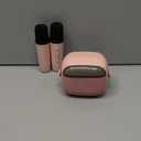 Mini Karaoke Machine for Kids, Toy for Girls Portable Bluetooth Speaker with 2 Wireless Microphones, Fashion Toy Gifts for Christmas Birthday, for 3 4 5 6 7 8+ Year Old Girls Gifts(Pink)