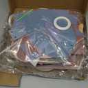 Kosiz 116 Pcs DIY Letter Custom Banner Customizable Banner Kit Including 111 Letters Numbers 3 Rope 2 Threading Device for Home School Classroom Halloween Winter Birthday Decor(Colorful,Boho)