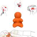 Trigger Point Massager Dolly, Myofascial Release Occipital Neuralgia, Neck & Shoulder Pain, Tension Headache, TMJ