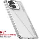 Ghostek Covert Clear Pixel 10 Pro Fold Case with Built-in Kickstand and Full Hinge Protection Designed for 2025 Google Pixel10 Pro Fold (8") (Clear Matte)