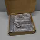 Flameless LED Candles with Timer 5 Pc Flickering Flameless Candles for Romantic Ambiance and Home Decoration Stable Acrylic Shell, with Embedded Star StringBattery Operated Candles, Grey