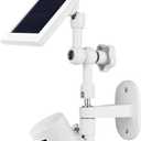 2-in-1 Wall Mount for Ring Solar Panel, Ring Stick Up Cam Battery, Spotlight Cam and Spotlight Cam Plus/Pro(Battery), Adjustable Angle to Get Maximum Sunlight for Your Solar Panel