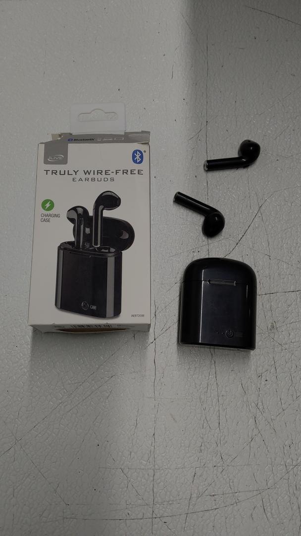 ilive truly Wire Free Earbuds And Charging Case Black Brand