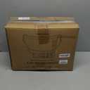 JOLLYVOGUE King Size Comforter Set 7 Pieces, Pintuck Dark Grey Bed in a Bag Comforter Set for Bedroom, Beddding Sets with Comforter, Sheets,Ruffled Shams & Pillowcases (King(102"x 90"))