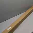 Telescoping Curtain Rods for Windows 48 to 168 Inch Adjustable, 1 Inch Diameter Heavy Duty Black Drapery Rod Set with Clean Modern Finials