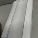 ShadesU Cordless Zebra Blinds Roller Shades, White, 23.5" W x 72" H