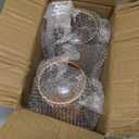 JHY DESIGN Set of 2 Metal Cage LED Lantern Battery Powered Cordless Accent Light with LED Great for Weddings Parties Patio Events for Indoors Outdoors