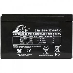 Leoch DJW12-9 12V 9Ah Sealed Lead Acid - AGM - VRLA Replacement Battery