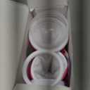 REGNBUE Slushy Maker Cup, Quick Frozen Magic Squeeze Cup for Juice Milk Yogurt Ice Cream Make, DIY Smoothie Cooling Cup with Lid & Straw for Kids Friends Family (Blue)