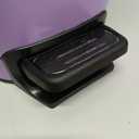 Cesun Small Bathroom Trash Can with Lid Soft Close, Step Pedal, 6 Liter / 1.6 Gallon Stainless Steel Garbage Can with Removable Inner Bucket, Anti-Fingerprint Finish (Purple)