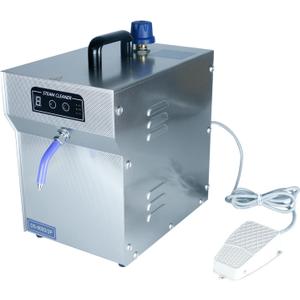 Jewelry Steam Cleaner Machine Professional for Ring Watch 1200W Commercial Jewelry Steamer High Pressure for Diamond Gold Silver 2L Stainless Steel Automatic Cleaning Steaming for Sunglass Scalpel