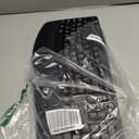 Wireless Keyboard and Mouse Combo, 2.4G Full Size Wave Keys Ergonomic Keyboard with Wrist Rest and 3-Level DPI Adjustable Wireless Ergonomic Mouse for Windows, Mac OS Desktop/Laptop/PC(Black)