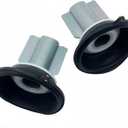2Pcs Carburetor Vacuum Diaphragm Valve Slide compatible with Kawasaki KFX700 PRAIRIE 650 BRUTE FORCE 650,Replace for 16126-1226