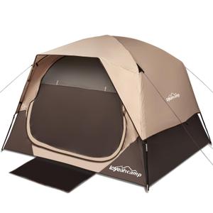 LOYEAHCAMP Tents 4 Person Camping Tent with Rainfly