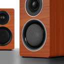 Computer Speakers with Subwoofer, 2.1 Gaming Speaker System for Desktop PC, 100W RMS, 6.5" Deep Bass, Bluetooth 5.3, AUX/RCA/Optical/Coaxial, Surround Sound for PC/Monitor/TV - Brown