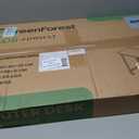 GreenForest Small Folding Desk with Wheels, 31.5 inch Tiltable Tabletop