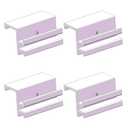 Non Rotating Hole Bracket Only Fit JUST-V Hard Tri-Fold Truck Bed Tonneau Cover Replacement for Toyota Tacoma 2016-2024 5FT Bed 4PCS (Please Purchase Specialized Brackets with Caution)