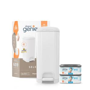 DG Select Pail Gift Set with 2 Jumbo Refill (810CT) US 1/CS (Lily White)