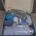 Birthday Gifts for Women, Self Care Get Well Soon Gifts, Ocean Relaxing Spa Gift Basket w/ Luxury Flannel Blanket & 40 oz Tumbler, Thinking of You Gifts, Christmas Gift for Mom Wife Sister Friend