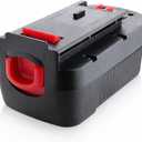 VANTTECH (Upgraded to 4.8Ah Ni-Mh Replacement Battery for Black and Decker 18V Battery HPB18 HPB18-OPE Compatible with Black + Decker Battery 18 Volt FS18FL A1718 Firestorm Cordless Power Tool