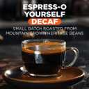 Maud's Decaf Espresso Roast Coffee Pods, 100 ct, Decaffeinated Dark Roast Coffee in Recyclable Single Serve Pods  100% Arabica Coffee, Compatible with Keurig K Cups Maker