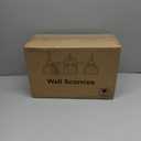 Bathroom Vanity Light (3-Light, 20 in), Brushed Gold Vanity Lights for Bathroom with Ribbed Clear Tulip Glass Shade, Vintage Vanity Wall Lights for Mirror Bedroom Living Room Hallway