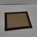 GraduationMall 8.5x11 Certificate Diploma Frame,Solid Wood & UV Protection Acrylic,Cherry Finish with Gold Trim