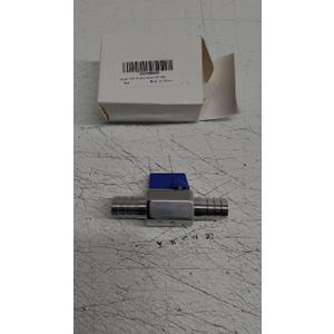 Beduan 5/8 Hose ID Barb Ball Valve 304 Stainless Steel Mini Shut Off Valve for Water Gas Fuel Drip Irrigation and Aquariums (5/8" Hose Barb)