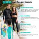 Arch Support Inserts for Men Women, Lightweight Orthotics Insoles for Plantar Fasciitis, Flat Feet, Standing All Day, Shock Absorbing Shoe Inserts for Work Boots & Pain Relief (M)