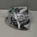 FUAMEY Dog Coat for Large Dogs,Waterproof Dog Winter Jacket with Harness Built in Puppy Cold Weather Coats Reflective Pet Vest with Zipper Warm Fleece Dogs Snowsuit Windproof Black L (L(chest:24in))