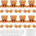 8 Sets Bear Blindfolded Diaper Changing Baby Shower Games Boys Girls Baby Dolls Diapers for Bridal Shower Gender Reveal Games Prizes Gifts for Adults