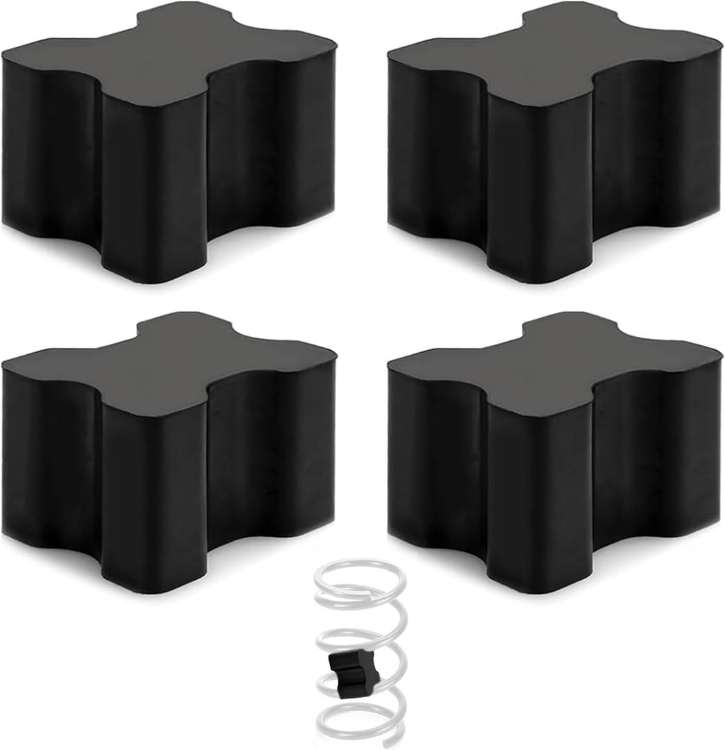 4 PCS FixlyFido Coil Spring Spacer Kit - Premium Coil Spring Lift Spacers for Vehicles, Durable Coil Spring Spacers 1" to 1.5"