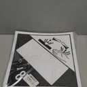 NMC DL12BUV25 Corrosive 8 Graphic Placard – [Pack of 200] 10.75 in. x 10.75 in. Unrippable Vinyl Class 8 Dot Placard Sign