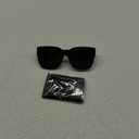 KANASTAL Oversized Over Glasses Sunglasses for Women Men Square Fit Over Polarized Sun Glasses UV400 (a01shiny Black/Black)