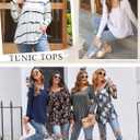 CATHY Womens Long Sleeve Casual Tunic Tops Fall Fashion 2026 Loose Fit Dressy to Wear with Leggings Winter Elastic Shirts (Green)