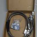 89715 Stainless Brake Lines, Front & Rear Extended Brake Lines (89702 & 89703) for 4"-6" Lift, Compatible with 1987-2006 4WD Jeep Wrangler TJ YJ XJ, 1984-2001 2WD/4WD Jeep Cherokee XJ