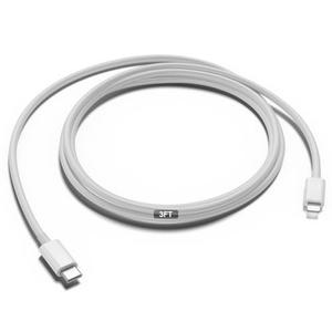 Car Apple Carplay Cable，USB C to Lightning Cable 3FT Compatible with 14 13 12 12 Pro Max XR XS X Charger Cord，Car Charging Cord