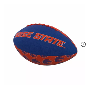 NCAA Boise State Broncos Mini-Size Rubber Football: All Ages Sports Ball