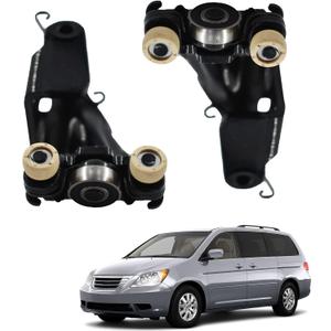1 Pair Sliding Door Rollers Hinge Assembly Set Left Right Side Replacement for 2005-2010 Odyssey EX EX-L Touring 924-128 924-129 72561-SHJ-A21 72521-SHJ-A21
