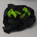 Booster Seat Travel Bag for Airplane Durable Backless Car Seat Bags Cover for Foldable Waterproof Airport Check Backpack with Padded Shoulder Straps(Black)