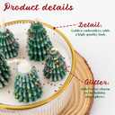 Christmas Tree Candles - Premium Festive Candles for Christmas Decor, Perfect for Home Decorations, Holiday Gatherings, Family Reunions, Festival Parties and Seasonal Celebrations