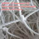 Soccer Goal Net Football Polyethylene Training Nets Full Size, Post Not Included