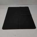 Stove Top Cover for Electric Stove- Range Covers for Electric Stove,Silicone XXL Dish Drying Mat, Glass Cooktop Covers, Flat RV Range top Mats (Black, 30"x21")