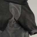 Fleece Dog Coat for Small Medium Dog,Pullover Pajamas Jumpsuit Bodysuit Puppy Coats with Legs, Pet Windproof Warm Cold Weather Jacket Full Body Vest Cozy Snowsuit Outfit Clothes (Black, S)